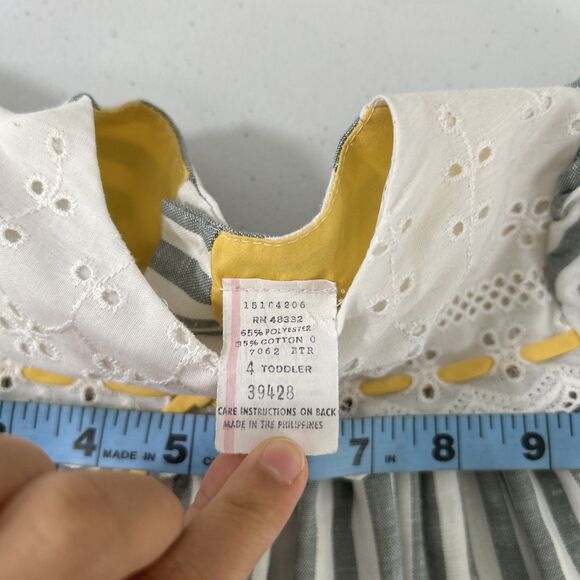 Dress Kids 4T Stripe‎ Cottagecore - Picture 5 of 8